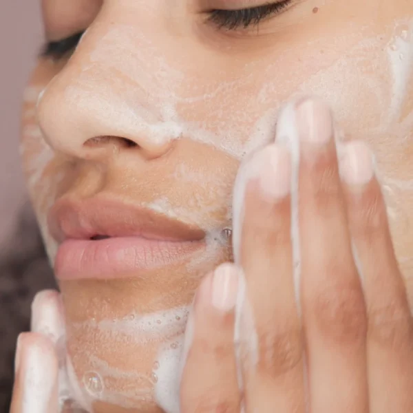 Flash foam cleanser
